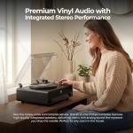 Philips Bluetooth Turntable with Built-in Speakers