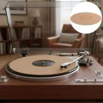 Cork Turntable Mat - 12 Inch Noise Reduction
