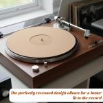 Cork Turntable Mat - 12 Inch Noise Reduction