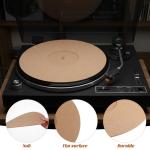 Cork Turntable Mat - 12 Inch Noise Reduction