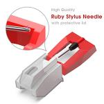 DIGITNOW 4 Pack Replacement Needles for Turntables