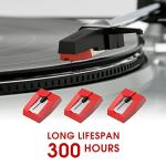 DIGITNOW 4 Pack Replacement Needles for Turntables