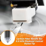 2-Pack Replacement Diamond Needles for Record Players