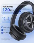 Wireless Active Noise Cancelling Headphones with 120H Playtime