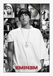 Eminem Slim Shady Photo Collage Poster 24x36