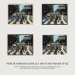 Abbey Road Vintage Art Print for Music Fans