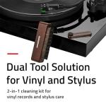 Fluance Vinyl Record & Stylus Cleaning Kit