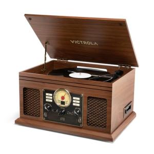 Victrola Quincy 6-in-1 Bluetooth Record Player