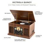 Victrola Quincy 6-in-1 Bluetooth Record Player
