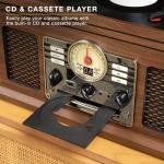 Victrola Quincy 6-in-1 Bluetooth Record Player