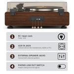 DIGITNOW High Fidelity Vinyl Record Player with Speakers