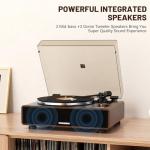 DIGITNOW High Fidelity Vinyl Record Player with Speakers