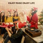 DIGITNOW High Fidelity Vinyl Record Player with Speakers