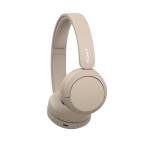 Sony WH-CH520 Bluetooth Wireless Headphones - Cappuccino