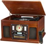 Victrola Navigator 8-in-1 Bluetooth Record Player