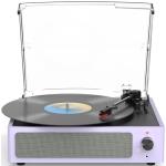 WOCKODER Bluetooth Turntable with Speakers, 3-Speed
