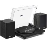 Bluetooth Record Player with Stereo Speakers and USB