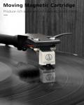 Bluetooth Record Player with Stereo Speakers and USB