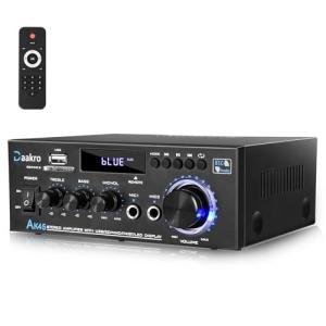 Daakro AK45 Wireless Bluetooth 2-Channel Audio Amplifier
