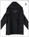 Men's Zip Up Performance Fleece Hoodie - Black