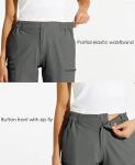 Willit Women's 10" Quick-Dry Cargo Shorts