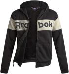 Reebok Men's Charcoal Sherpa Zip-Up Hoodie
