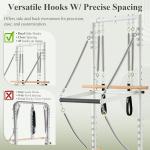 Wooden Pilates Reformer with Tower and Accessories