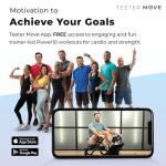 Teeter Power10 Smart Rower with Bluetooth Connectivity