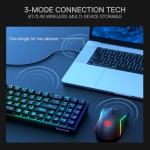 Redragon S136 Wireless RGB Gaming Keyboard & Mouse