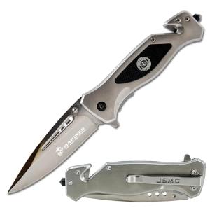 USMC Tactical Folding Knife - 3.5 Inch Blade