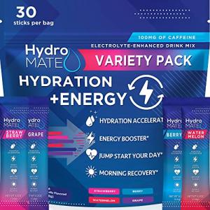 HydroMATE Hydration Electrolyte Drink Mix Packets