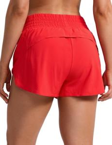 Women’s High-Waisted Quick-Dry Dolphin Running Shorts