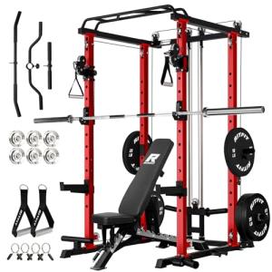 RitFit Complete Home Gym Package with Power Cage