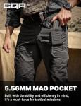 CQR Men's Waterproof Tactical Cargo Pants