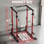 RitFit Complete Home Gym Package with Power Cage
