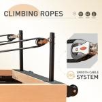 Foldable Pilates Reformer for Home Gym Fitness