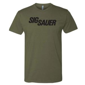 Sig Sauer Men's Military Green Active T-Shirt