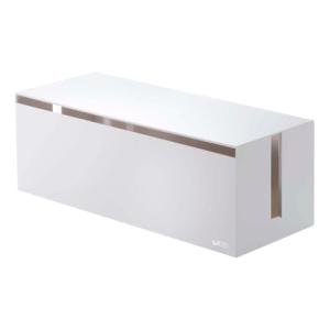 YAMAZAKI Minimalist Cord Organizer Box with Lid