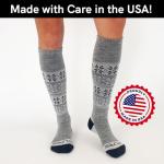 Pure Athlete Warm Wool Ski Socks - 3 Pack