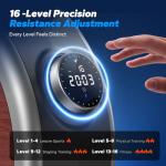 MERACH Water Rower with Bluetooth and iPad Holder