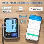 RENPHO Smart Blood Pressure Monitor with Bluetooth