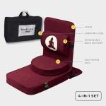 Portable Buddha Meditation Chair with Back Support