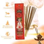 Seven Chakra Incense Sticks with Wooden Burner