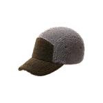 Cozy Gray Faux Fur Baseball Cap for All Adventures