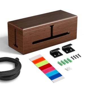 HomeBliss Large Stylish Cable Management Box