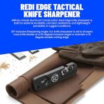 Compact Military-Grade Knife Sharpener for Travel