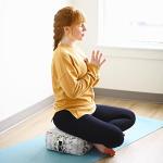 Hugger Mugger Zen Meditation Cushion - Gray
