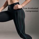 High Waisted Capri Leggings with Tummy Control