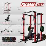 RitFit Power Cage Home Gym with Cable System