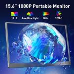 Cocopar 15.6" Portable 1080P Travel Monitor